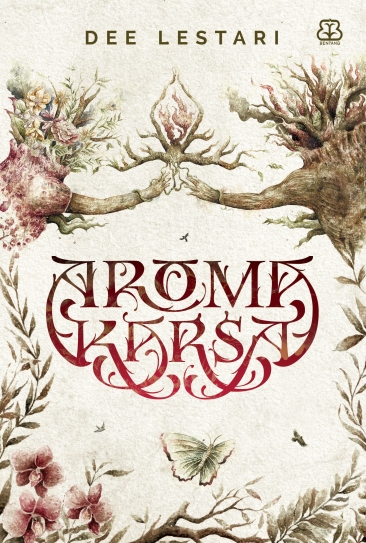 Dee Lestari Cover Buku AROMA KARSA